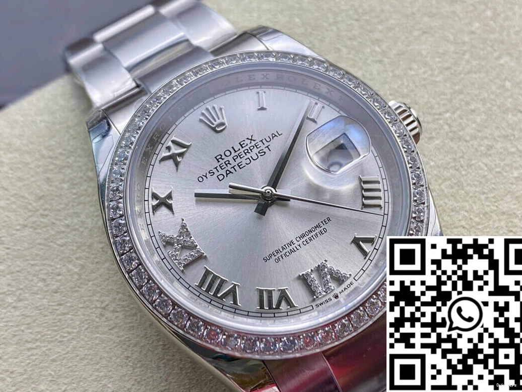 Datejust Rolex Bezel Factory EW M126284RBR-0022 Diamond-set 0912